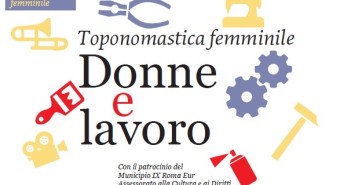 ”Donne e lavoro” nelle targhe stradali donne-e-lavori-roma