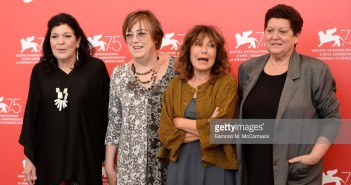 Arrivederci Saigon,1968 cinque ragazze toscane in Vietnam VENICE, ITALY - SEPTEMBER 05: (L-R) Rossella Canaccini, Daniela Santerini,
Wilma Labate and Viviana Tacchella attend "Goodbye Saigon (Arrivederci Saigon)" photocall during the 75th Venice Film Festival at Sala Casino on September 5, 2018 in Venice, Italy. (Photo by Eamonn M. McCormack/Getty Images)