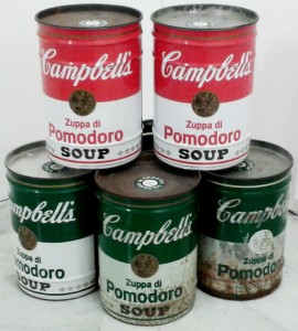 Andy Warhol - Campbell Soup (installazione)