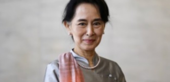 San Suu Kyi-icona-birmana