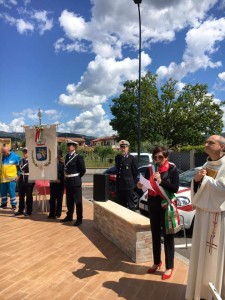 Pieve a Nievole(PT)-cerimonia intitolazione Largo delle Partigiane-25 aprile 2016-foto Erm_