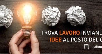 Idee al posto del cv just-knoch-copertina