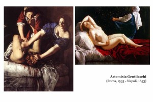  Artemisia Gentileschi. Dalla mostra di Toponomastica femminile Donne e lavoro (sezione artiste)
