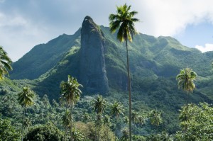 Raiatea_montagna con estrusione vulcanica