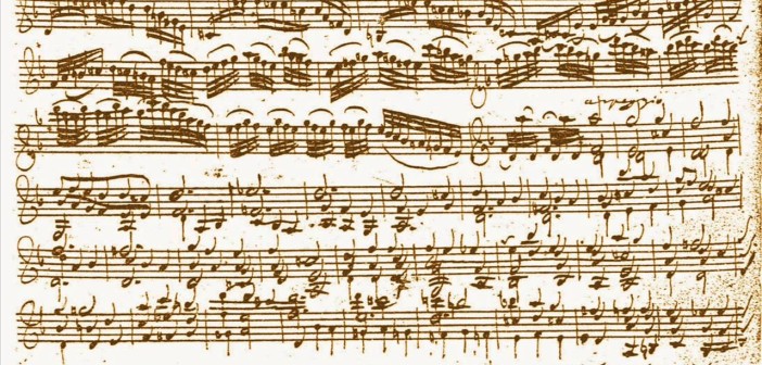 manoscritto Ciaccona