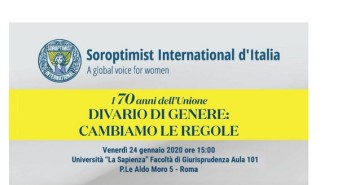 Divario di Genere: cambiamo le regole convegno soroptimist