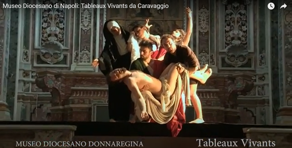 Tableaux vivant da Caravaggio