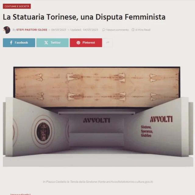 Rare, se non addirittura inesistenti, sono le statue dedicate a storiche figure femminili in Torino. Per tentare di ovviare all’inconveniente, ben poco in linea con la contemporanea visione “woke” che ha condizionato persino i film della Disney, si sta per approntare un’opera dedicata alla Marchesa Giulia il cui il busto all’età di 27/28 anni è già stato studiato dallo scultore Gabriele Garbolino Rù. Ha ritrova il volto di Giulia nei molti ritratti giovanili che però ispiravano serietà e concentrazione. Lo scultore afferma: «Siamo partiti dall’idea di dare un volto svecchiato alla Marchesa.» Gloss immagina che sia per facilitare l’identificazione degli adolescenti di oggi nei valori propugnati dai Marchesi.

https://www.dols.it/2025/05/04/la-statuaria-torinese-una-disputa-femminista/